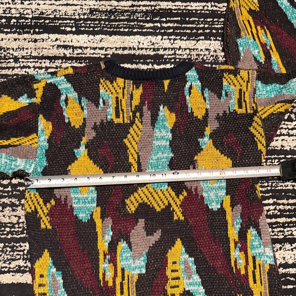 Men's Multicolor Crewneck Sweater - Picture 4 of 4